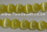 CCT1273 15 inches 5mm round cats eye beads wholesale