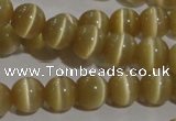 CCT1278 15 inches 5mm round cats eye beads wholesale