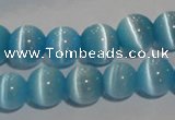 CCT1287 15 inches 5mm round cats eye beads wholesale