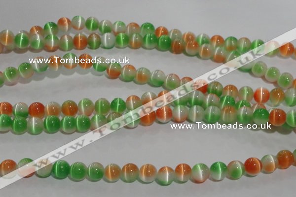 CCT1292 15 inches 5mm round cats eye beads wholesale