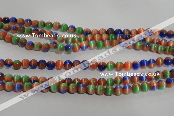 CCT1293 15 inches 5mm round cats eye beads wholesale