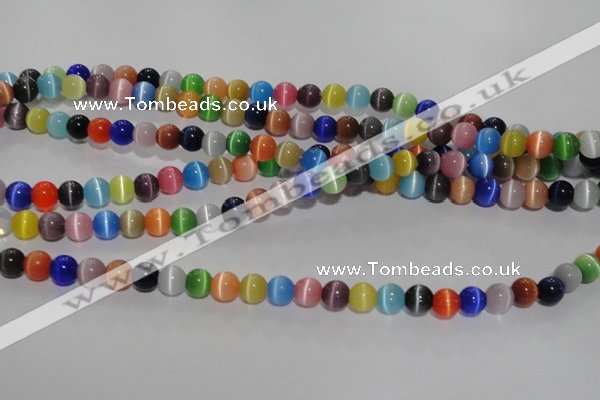 CCT1294 15 inches 5mm round cats eye beads wholesale