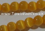 CCT1328 15 inches 6mm round cats eye beads wholesale