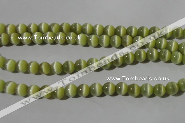 CCT1330 15 inches 6mm round cats eye beads wholesale