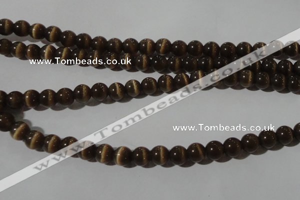 CCT1334 15 inches 6mm round cats eye beads wholesale