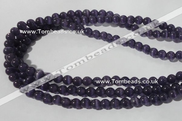 CCT1338 15 inches 6mm round cats eye beads wholesale