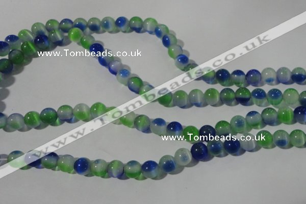 CCT1341 15 inches 6mm round cats eye beads wholesale