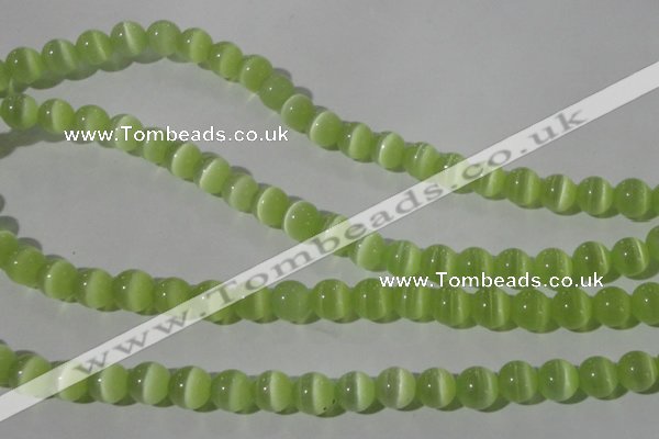 CCT1345 15 inches 6mm round cats eye beads wholesale