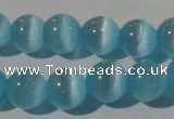 CCT1349 15 inches 6mm round cats eye beads wholesale