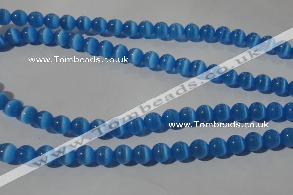 CCT1351 15 inches 6mm round cats eye beads wholesale