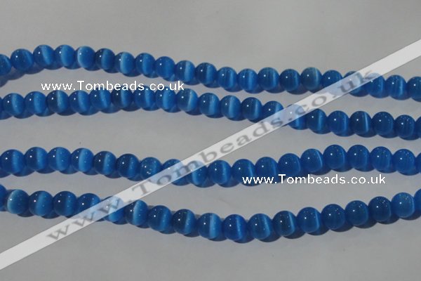 CCT1353 15 inches 6mm round cats eye beads wholesale