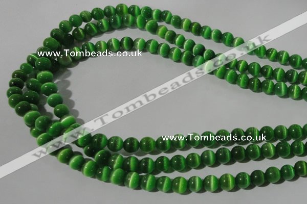 CCT1355 15 inches 6mm round cats eye beads wholesale