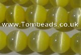 CCT1374 15 inches 7mm round cats eye beads wholesale