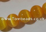 CCT1381 15 inches 7mm round cats eye beads wholesale