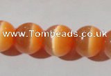 CCT1382 15 inches 7mm round cats eye beads wholesale