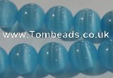 CCT1383 15 inches 7mm round cats eye beads wholesale