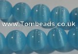 CCT1383 15 inches 7mm round cats eye beads wholesale
