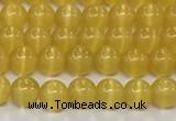 CCT1415 15 inches 4mm, 6mm round cats eye beads