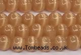 CCT1424 15 inches 4mm, 6mm round cats eye beads