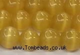 CCT1437 15 inches 8mm, 10mm, 12mm round cats eye beads