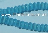 CCT203 15 inches 2*4mm rondelle cats eye beads wholesale