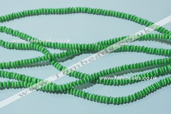 CCT209 15 inches 2*4mm rondelle cats eye beads wholesale