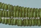 CCT211 15 inches 2*4mm rondelle cats eye beads wholesale