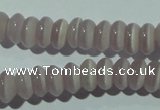 CCT233 15 inches 3*6mm rondelle cats eye beads wholesale