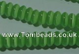 CCT243 15 inches 3*6mm rondelle cats eye beads wholesale