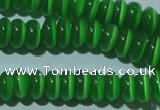 CCT244 15 inches 3*6mm rondelle cats eye beads wholesale