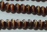 CCT248 15 inches 3*6mm rondelle cats eye beads wholesale