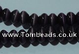 CCT250 15 inches 3*6mm rondelle cats eye beads wholesale