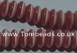 CCT261 15 inches 3*7mm rondelle cats eye beads wholesale