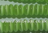 CCT263 15 inches 3*7mm rondelle cats eye beads wholesale