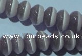 CCT272 15 inches 5*8mm rondelle cats eye beads wholesale