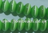 CCT289 15 inches 5*8mm rondelle cats eye beads wholesale