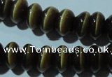 CCT293 15 inches 5*8mm rondelle cats eye beads wholesale