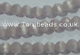 CCT303 15 inches 4mm faceted round cats eye beads wholesale