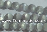 CCT352 15 inches 6mm faceted round cats eye beads wholesale