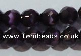 CCT385 15 inches 8mm faceted round cats eye beads wholesale