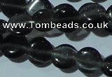 CCT469 15 inches 6mm flat round cats eye beads wholesale