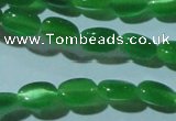 CCT610 15 inches 4*6mm oval cats eye beads wholesale