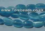 CCT611 15 inches 4*6mm oval cats eye beads wholesale