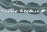 CCT631 15 inches 6*8mm oval cats eye beads wholesale