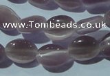 CCT641 15 inches 6*8mm oval cats eye beads wholesale