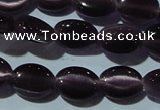 CCT642 15 inches 6*8mm oval cats eye beads wholesale