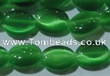 CCT650 15 inches 6*8mm oval cats eye beads wholesale