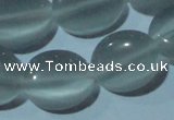 CCT661 15 inches 8*10mm oval cats eye beads wholesale