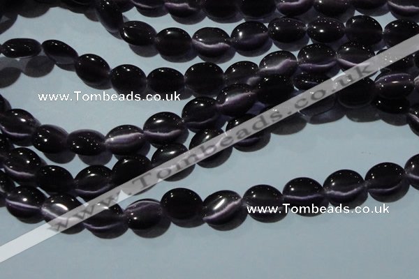 CCT680 15 inches 8*10mm oval cats eye beads wholesale