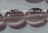 CCT693 15 inches 10*12mm oval cats eye beads wholesale